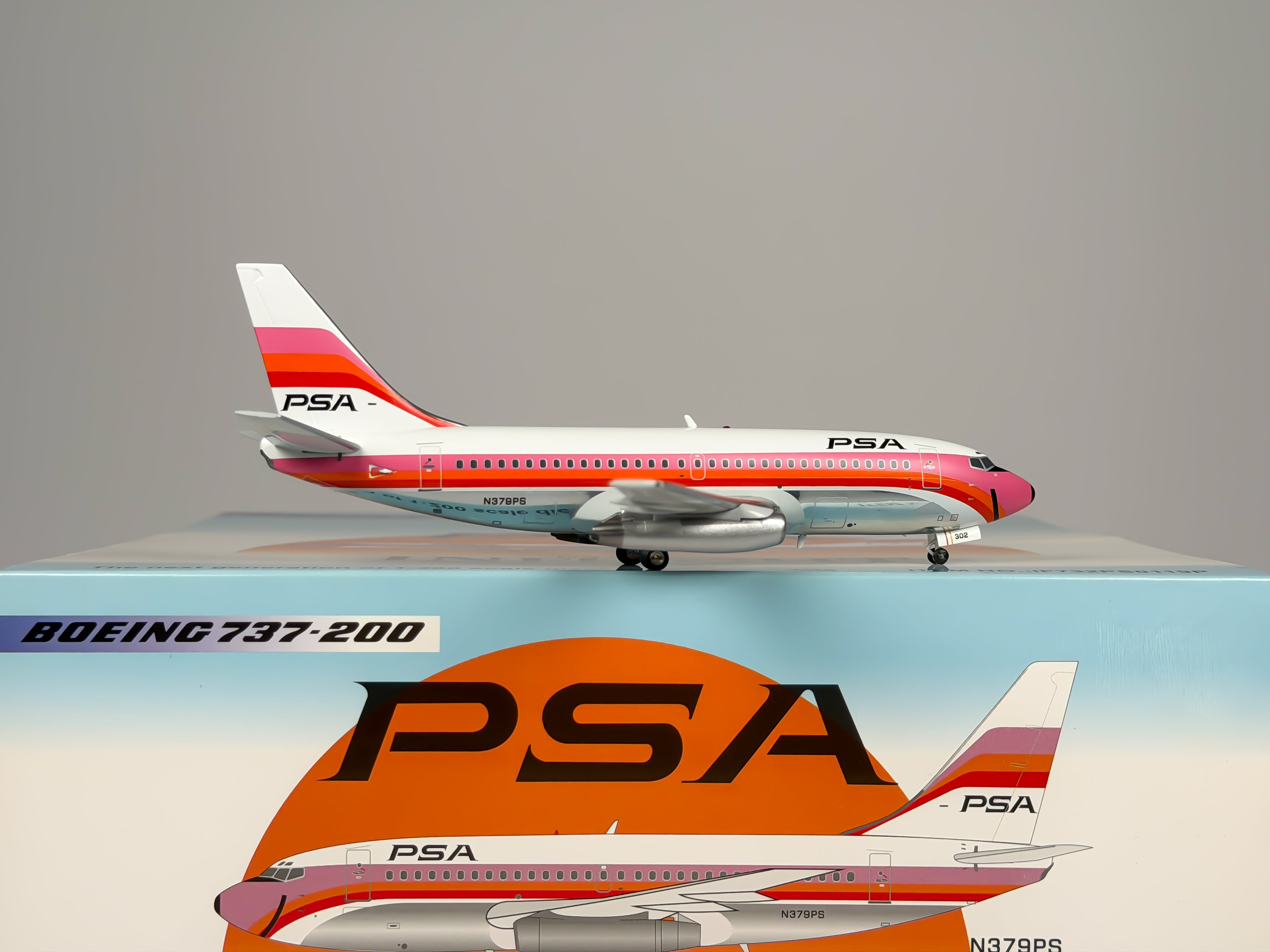Pacific Southwest Airlines (PSA) Boeing 737-200 1:200 Inflight200 N379PS (IF732PS0119P)