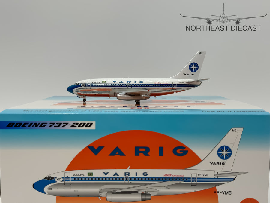 VARIG Boeing 737-200 1:200 Inflight200 PP-VMG (IF732RG0822P)