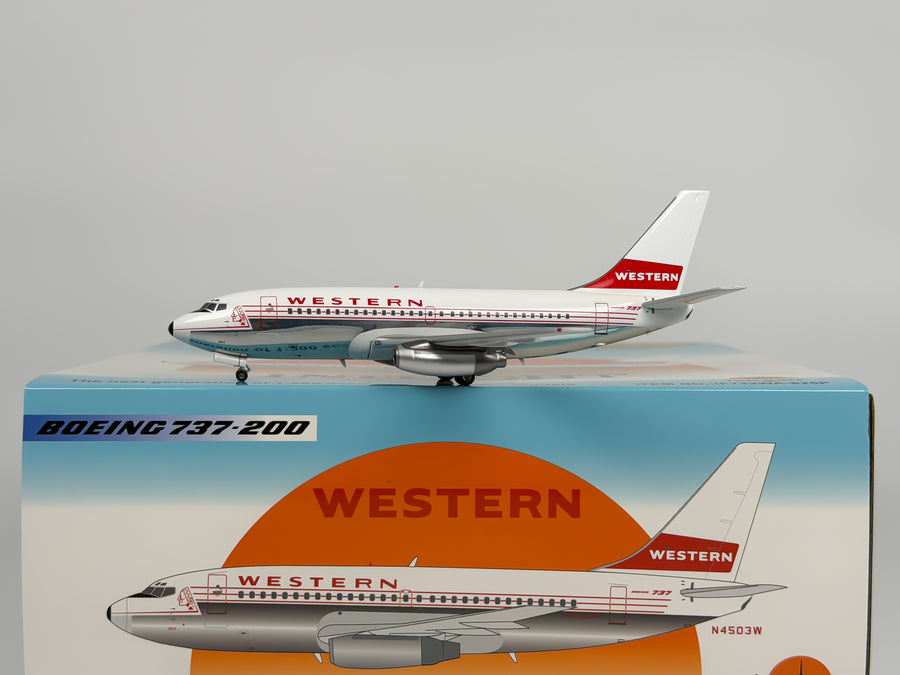Western Airlines Boeing 737-200 1:200 InFlight200 N4503W (IF732WA-625P)
