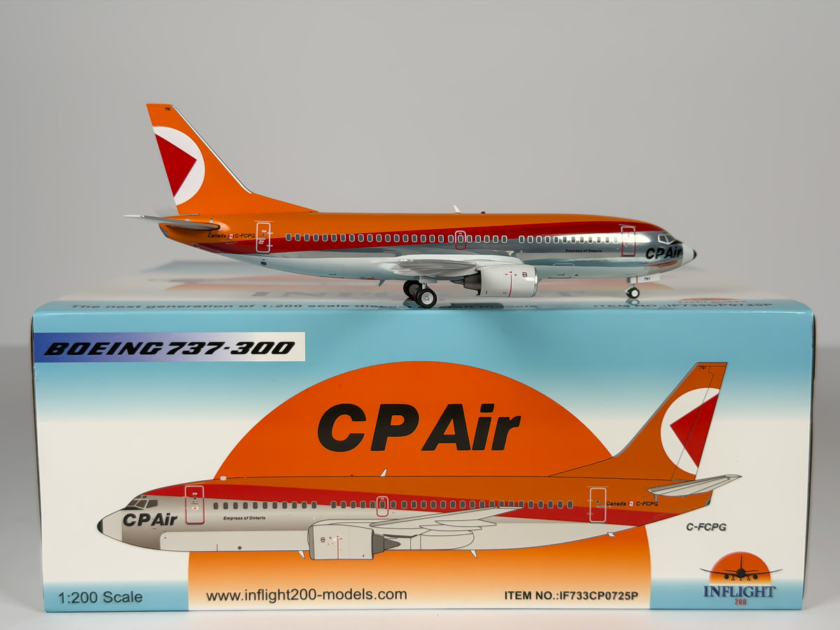 CP Air Boeing 737-300 1:200 Inflight200 C-FCPG (IF733CP0725P)