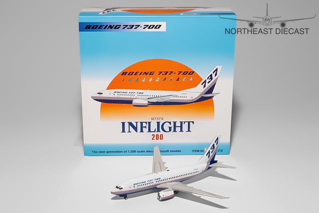 House Colors Boeing 737-700 1:200 Inflight200 N737X (IF737737X)