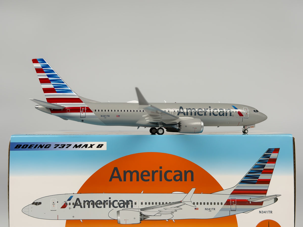 American Airlines Boeing 737 MAX 8 1:200 InFlight200 N341TR (IF738AA0824)