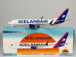 Icelandair Boeing 737 MAX 8 1:200 Inflight200 TF-ICU (IF738MFI1122)