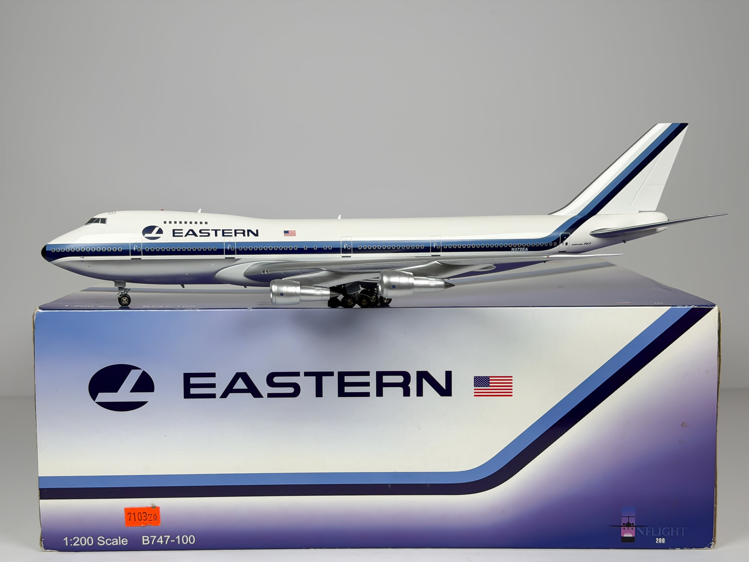 Eastern Air Lines Boeing 747-200 1:200 Inflight200 N372EA (IF741002)