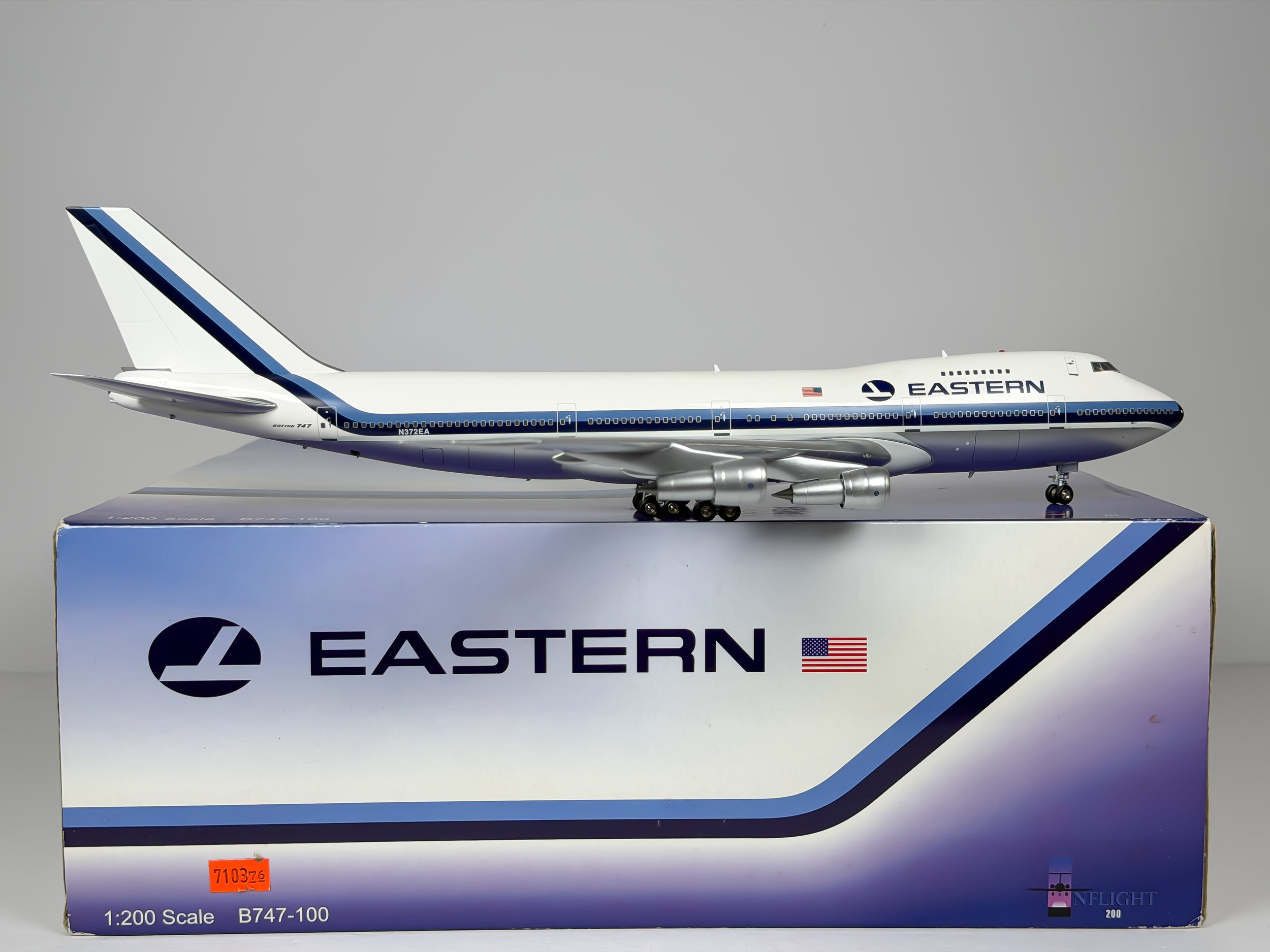 Eastern Air Lines Boeing 747-200 1:200 Inflight200 N372EA (IF741002)