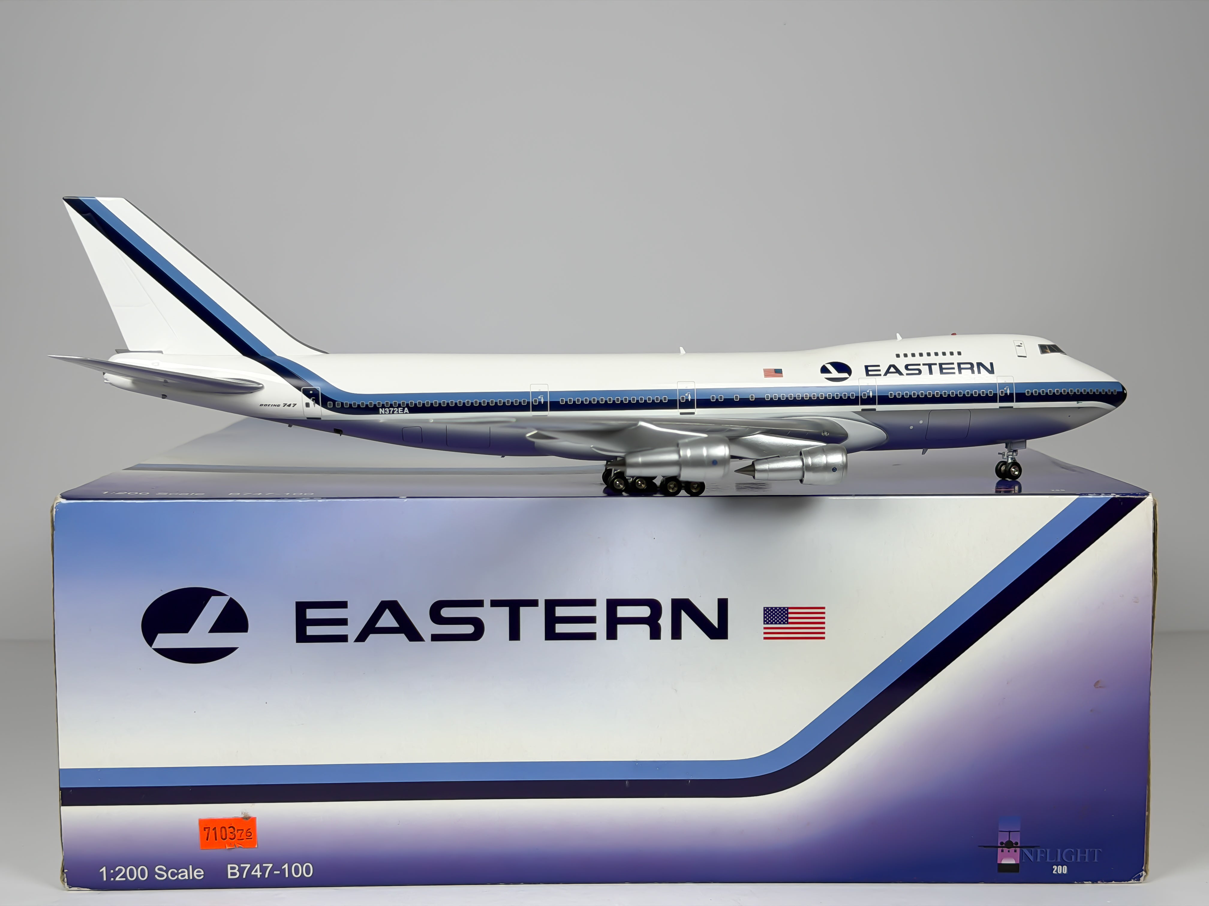 Eastern Air Lines Boeing 747-200 1:200 Inflight200 N372EA (IF741002)