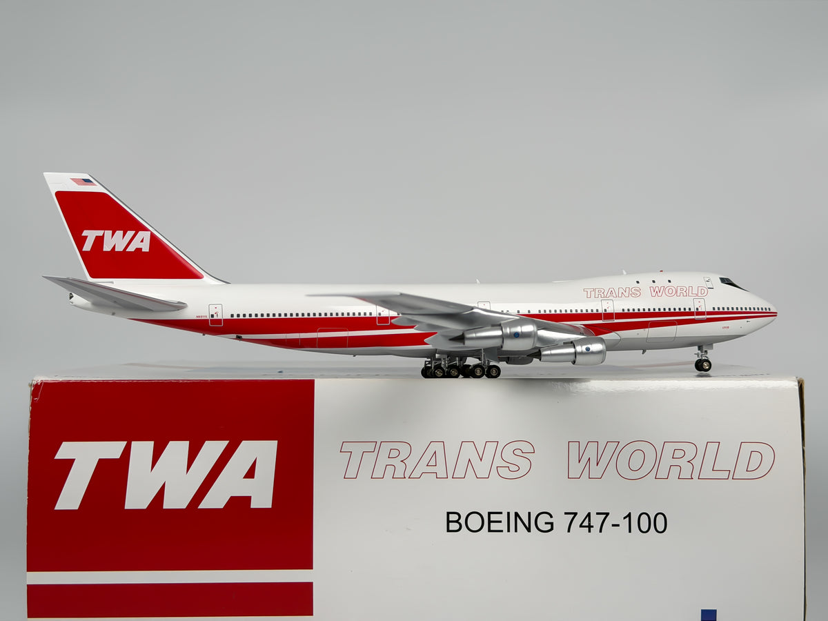 TWA Trans World Airlines Boeing 747-100 1:200 Inflight200 N93115 (IF741010)