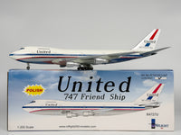 United Airlines Boeing 747-100 1:200 InFlight200 N4710U (IF7410511CP)