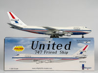 United Airlines Boeing 747-100 1:200 InFlight200 N4710U (IF7410511CP)