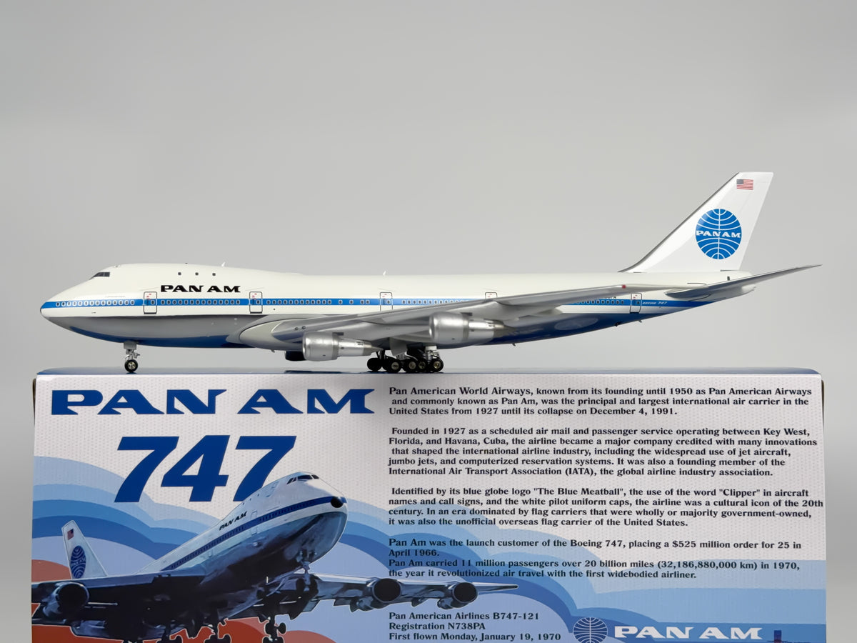 Pan American Boeing 747-100 1:200 InFlight200 N738PA (IF7410715P)