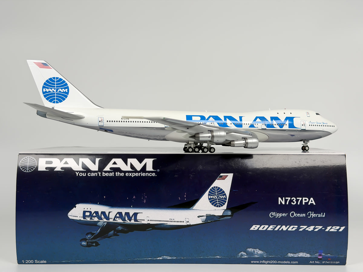 Pan American Boeing 747-100 1:200 InFlight200 N737PA (IF7411115P)