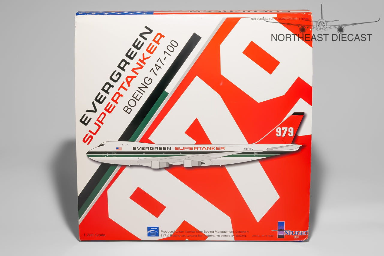 Evergreen International Boeing 747-100 1:200 Inflight200 N479EV (IF741888)