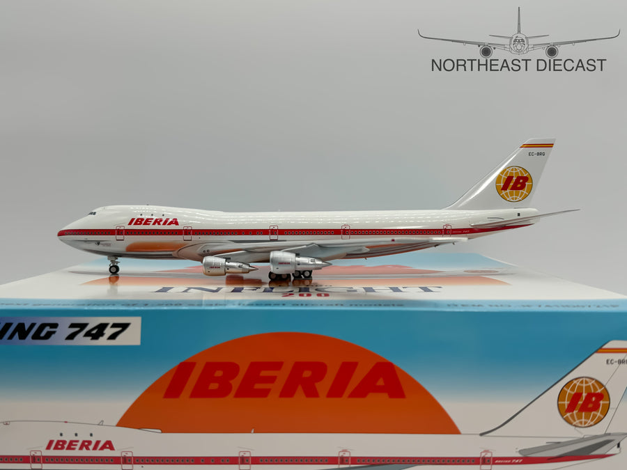 Iberia Boeing 747-200 1:200 Inflight200 EC-BRQ (IF741ID0721P)