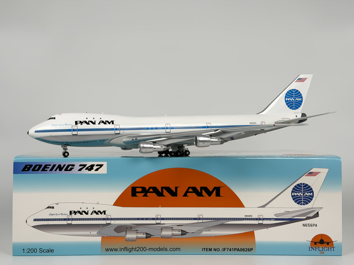 Pan American Boeing 747-100 1:200 InFlight200 N656PA (IF741PA0626P)