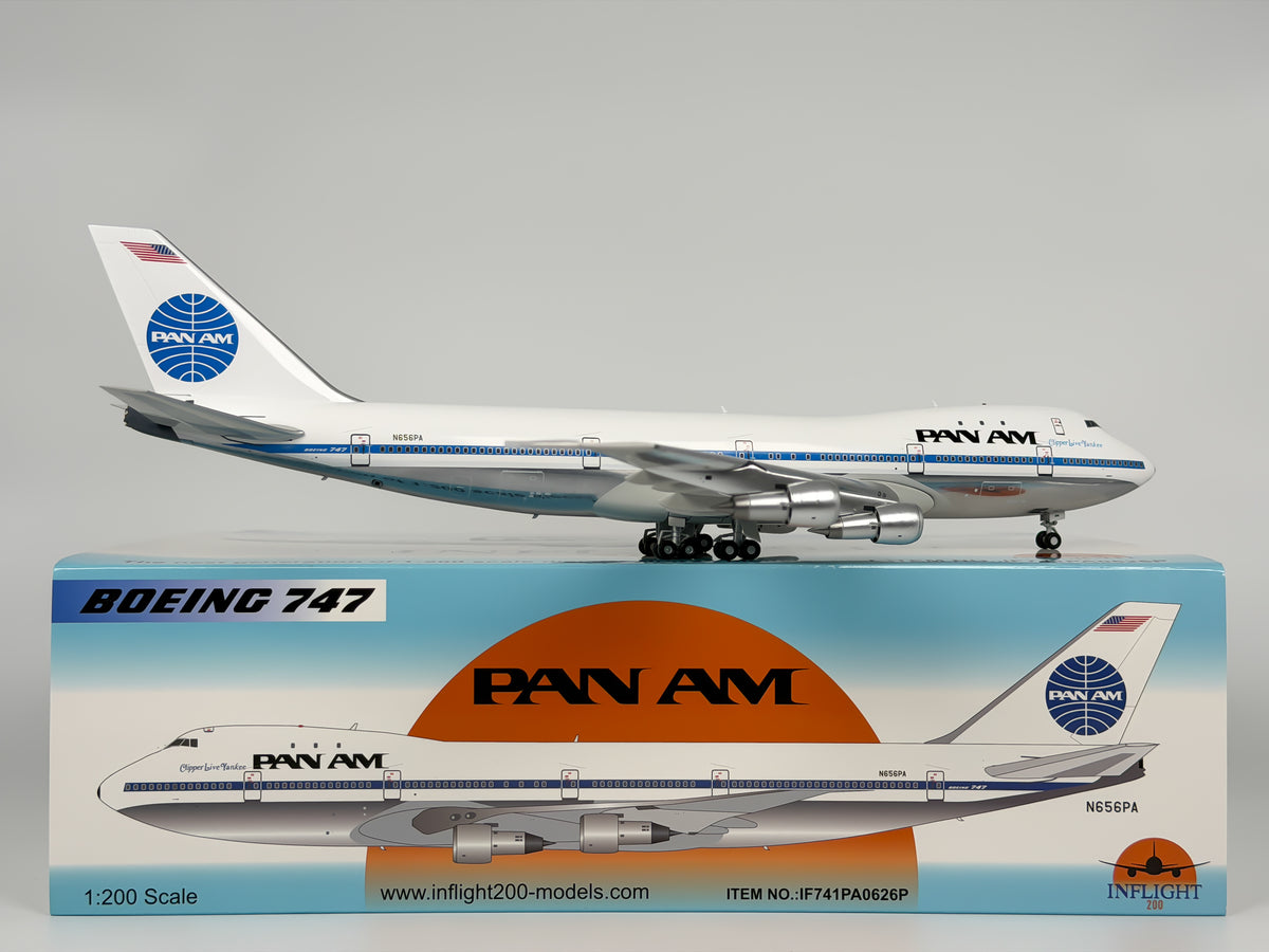 Pan American Boeing 747-100 1:200 InFlight200 N656PA (IF741PA0626P)