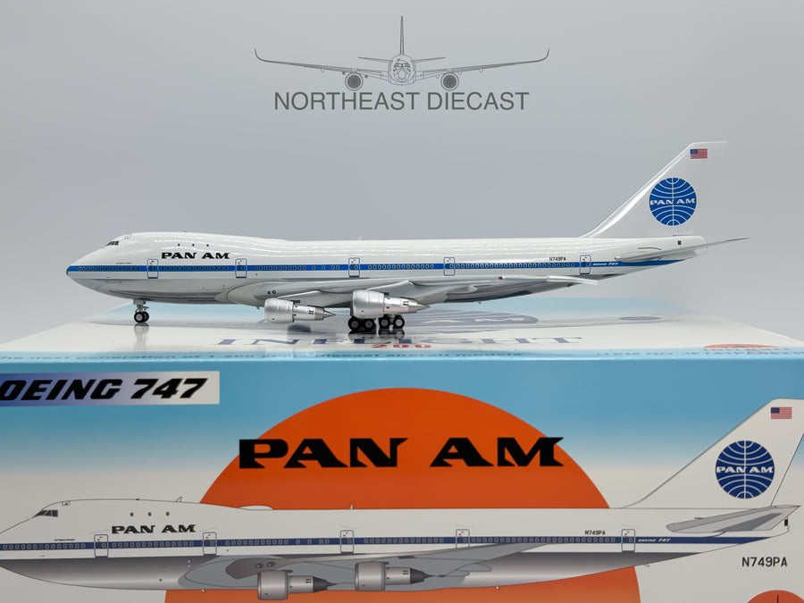 Pan American Boeing 747-100 1:200 Inflight200 N749PA (IF741PA0823P)