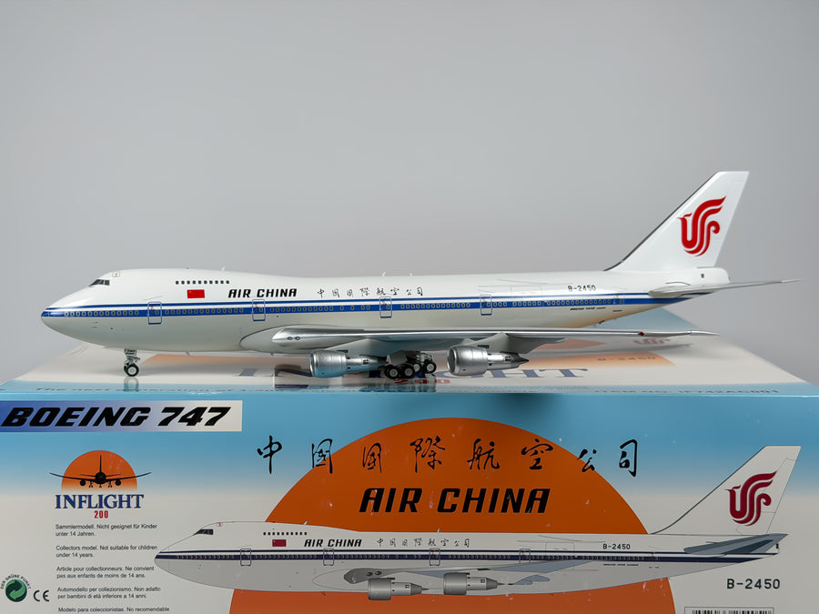 Air China Boeing 747-200 1:200 Inflight200 B-2450 (IF742AC001)