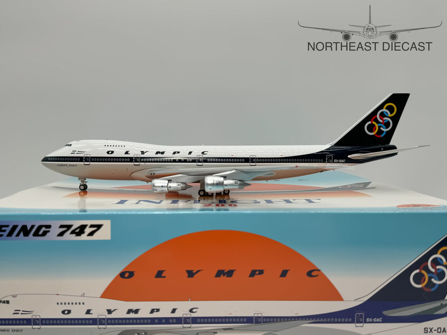 Olympic Air Boeing 747-100 1:200 Inflight200 SX-OAC (IF742OA1024)