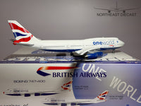 British Airways Boeing 747-400 1:200 Inflight200 G-CIVP (IF744029)