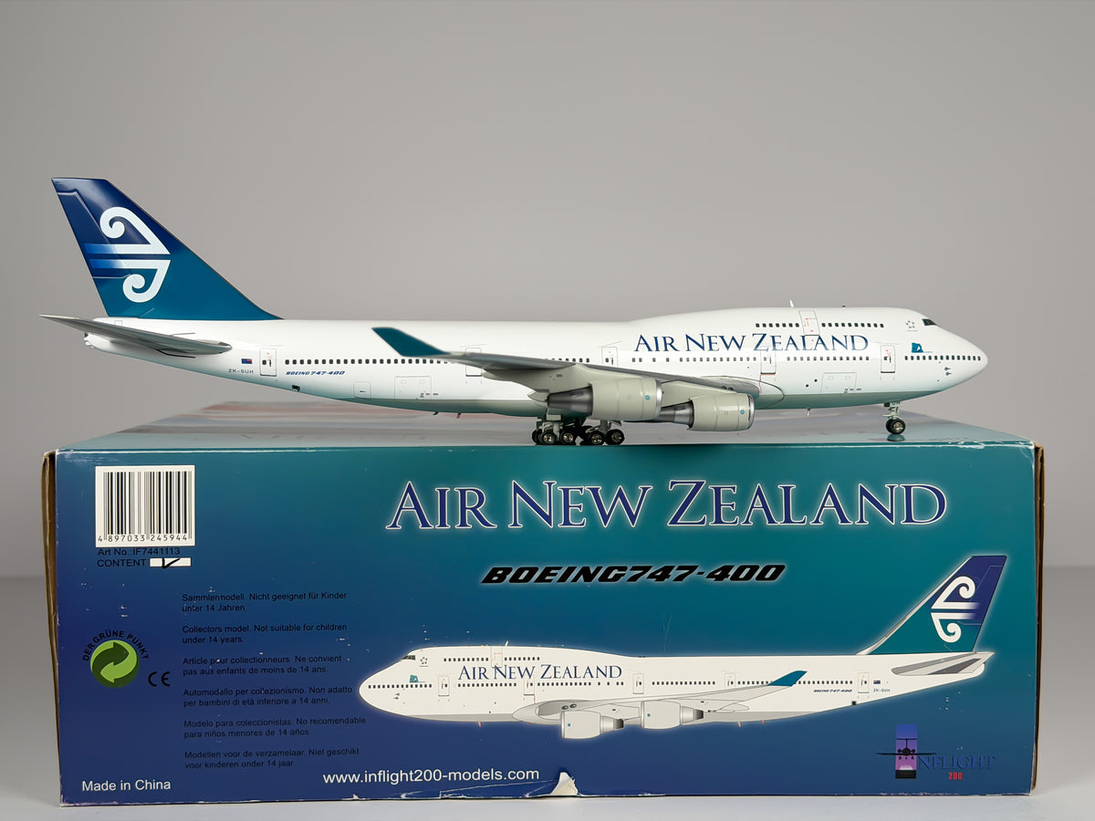 Air New Zealand Boeing 747-400 1:200 Inflight200 ZK-SUH (IF7441113)
