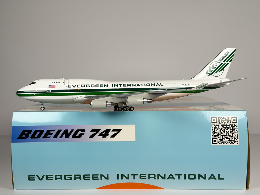 Evergreen International Boeing 747-400F 1:200 Inflight200 N492EV (IF744EZ0519)