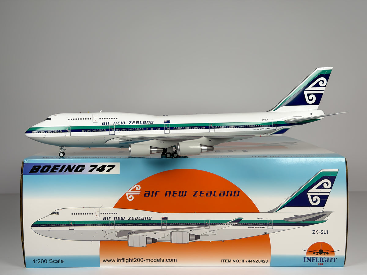 Air New Zealand Boeing 747-400 1:200 Inflight200 ZK-SUI (IF744NZ0423)