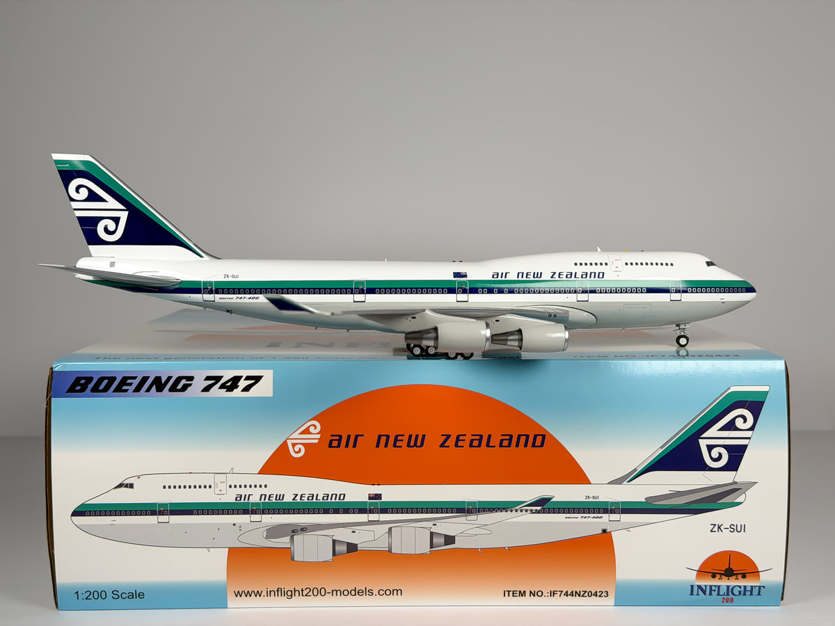 Air New Zealand Boeing 747-400 1:200 Inflight200 ZK-SUI (IF744NZ0423)