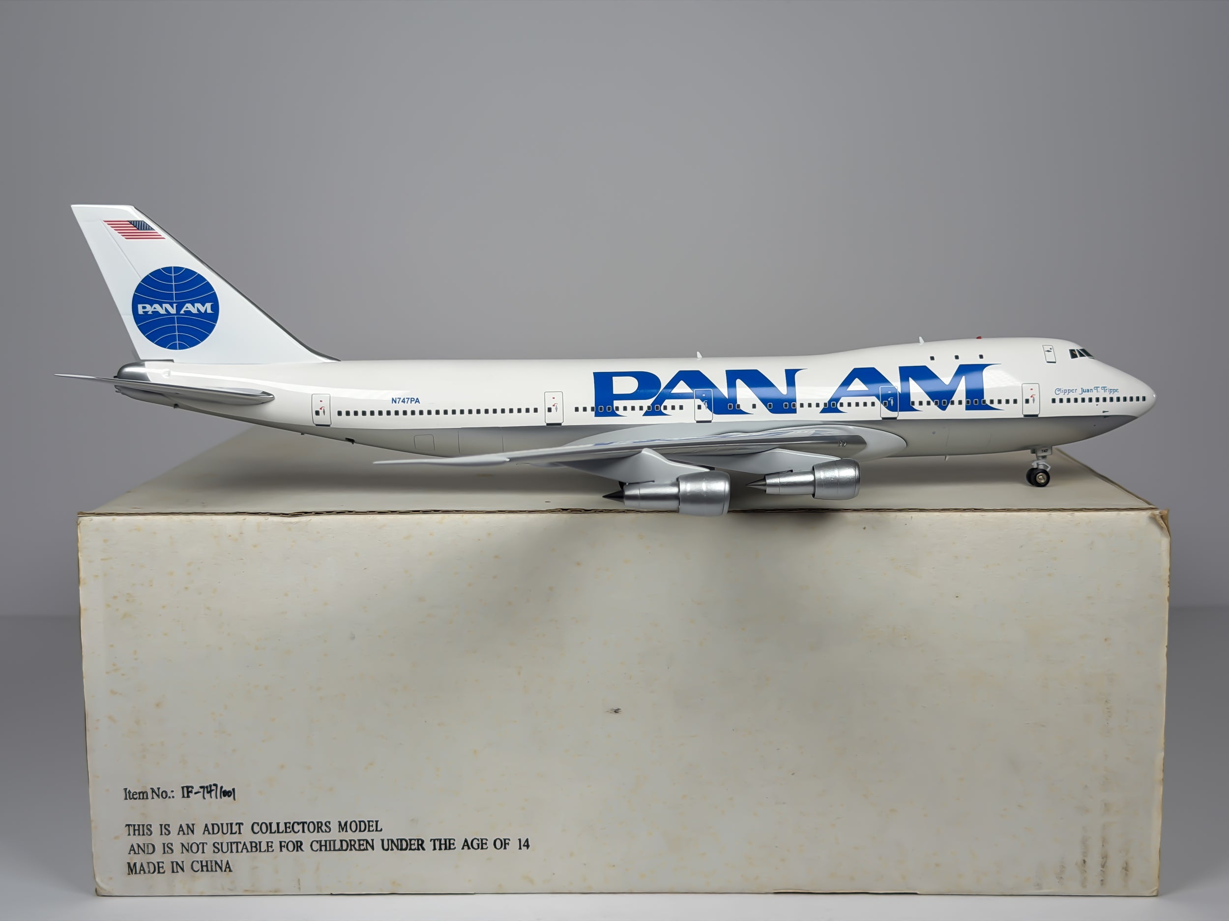Pan American Boeing 747-100 1:200 Inflight200 N747PA (IF7471001)