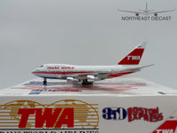 TWA Trans World Airlines Boeing 747SP 1:200 Inflight200 N58201 (IF747SP008)