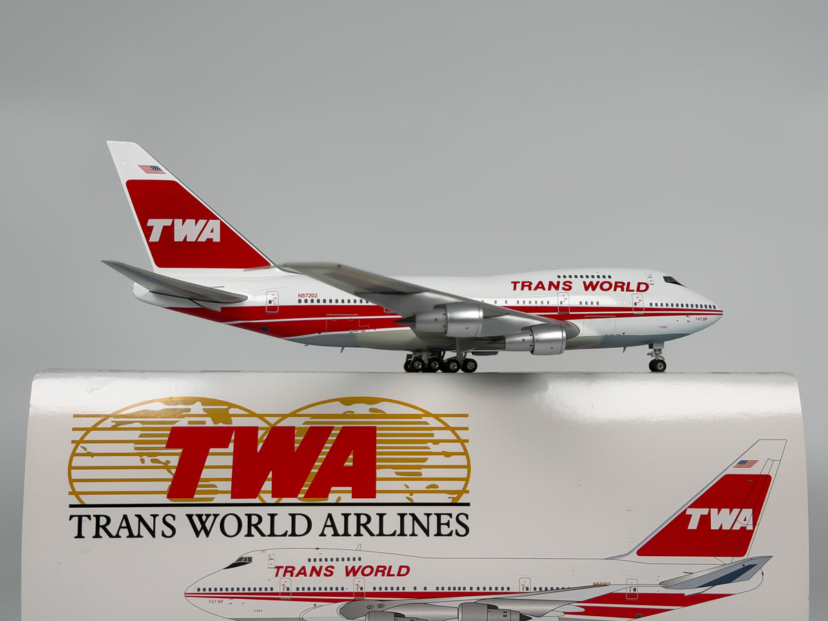 Trans World Airlines (TWA) Boeing 747SP 1:200 InFlight200 N57202 (IF747SP088)