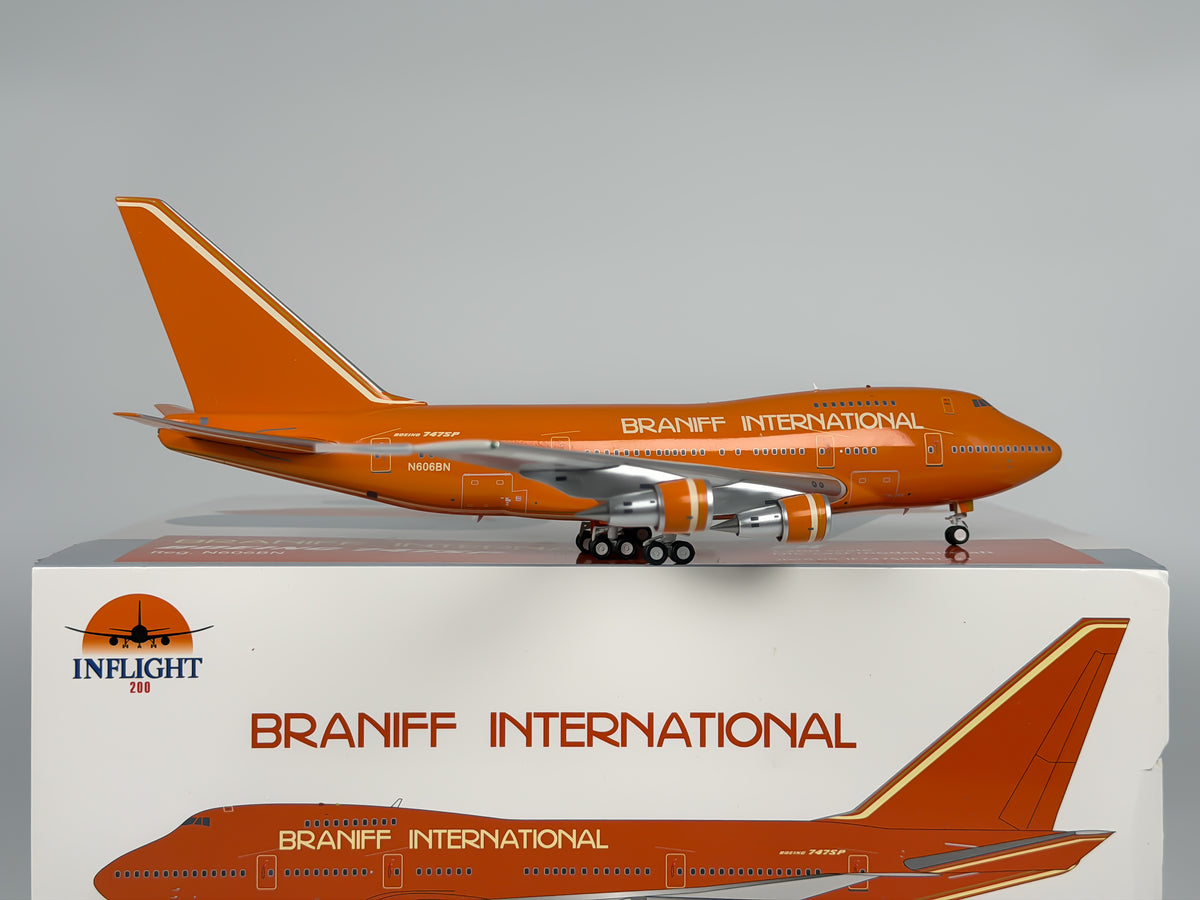 Braniff International Boeing 747SP 1:200 InFlight200 N606BN (IF747SPBN1221)