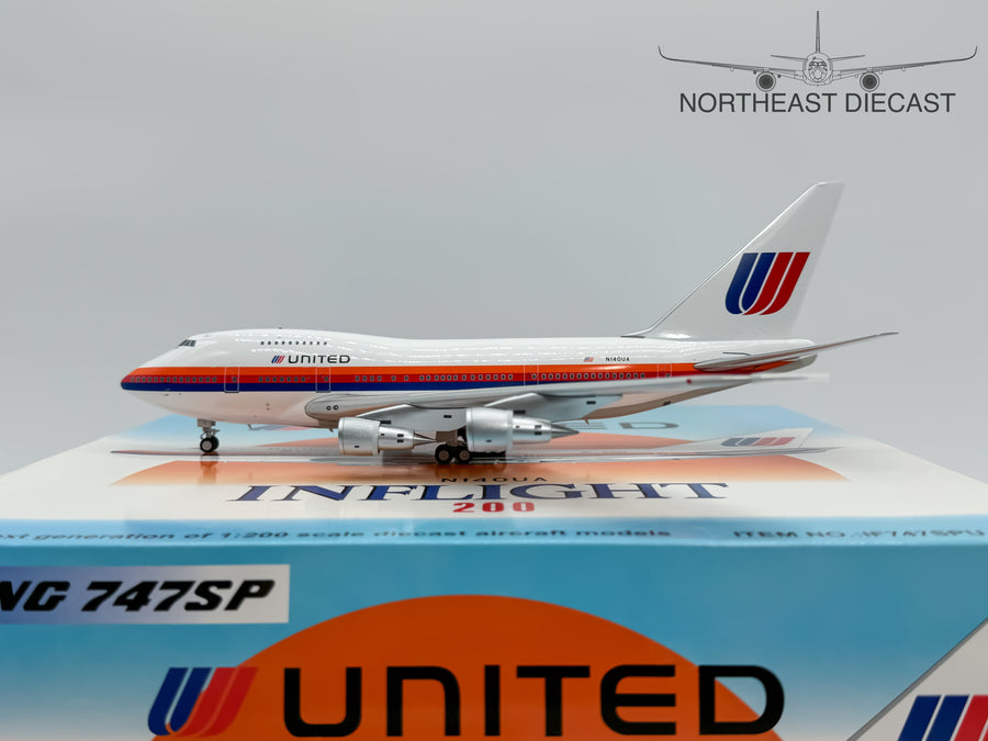 United Airlines Boeing 747SP 1:200 Inflight200 N140UA (IF747SPUA0920)
