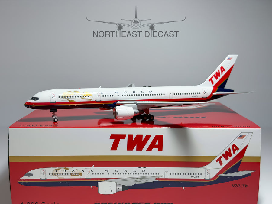 Trans World Airlines (TWA) Boeing 757-200 1:200 Inflight200 N701TW (IF752-701)