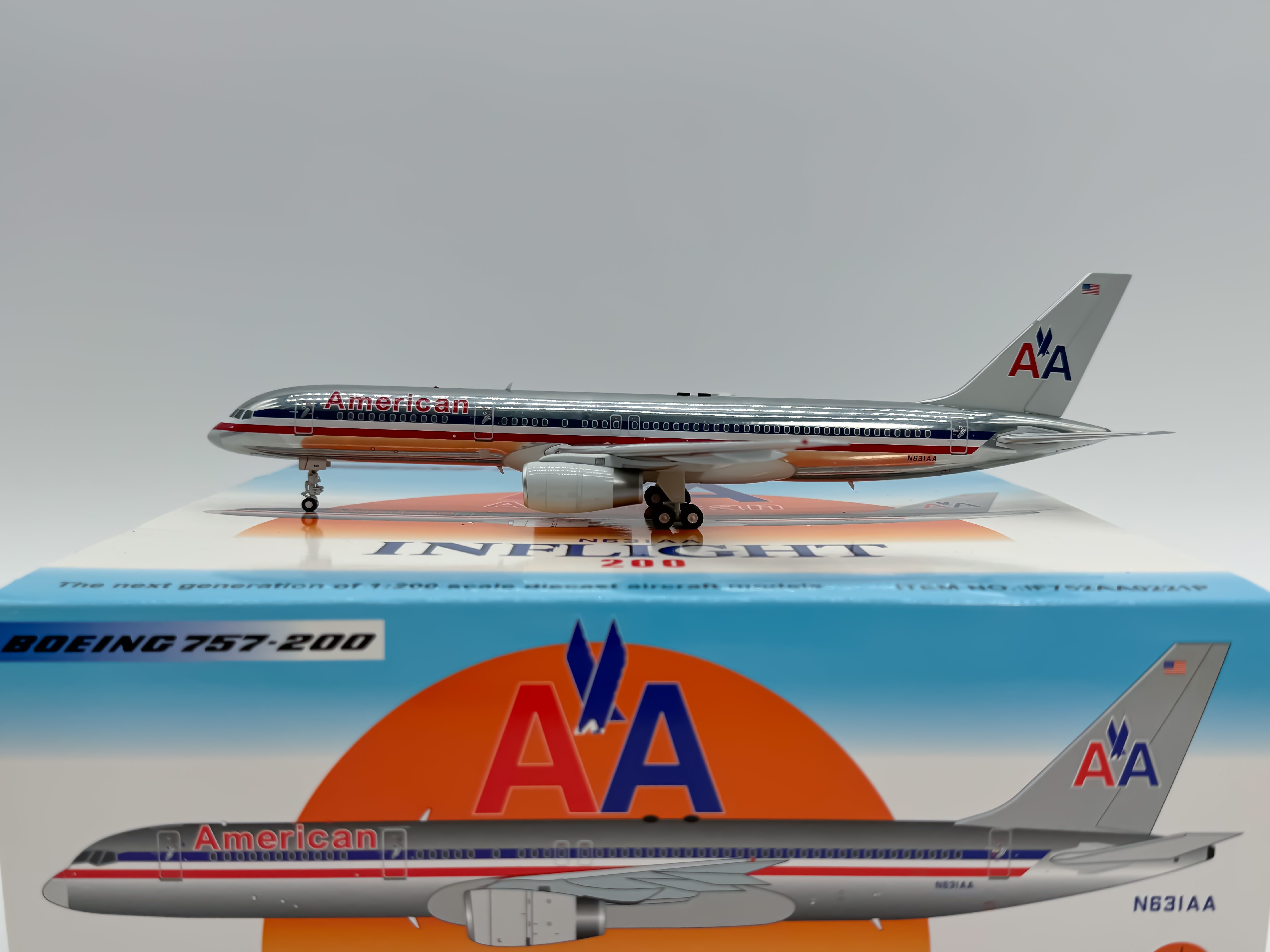 American Airlines Boeing 757-200 1:200 Inflight200 N631AA (IF752AA0221P)