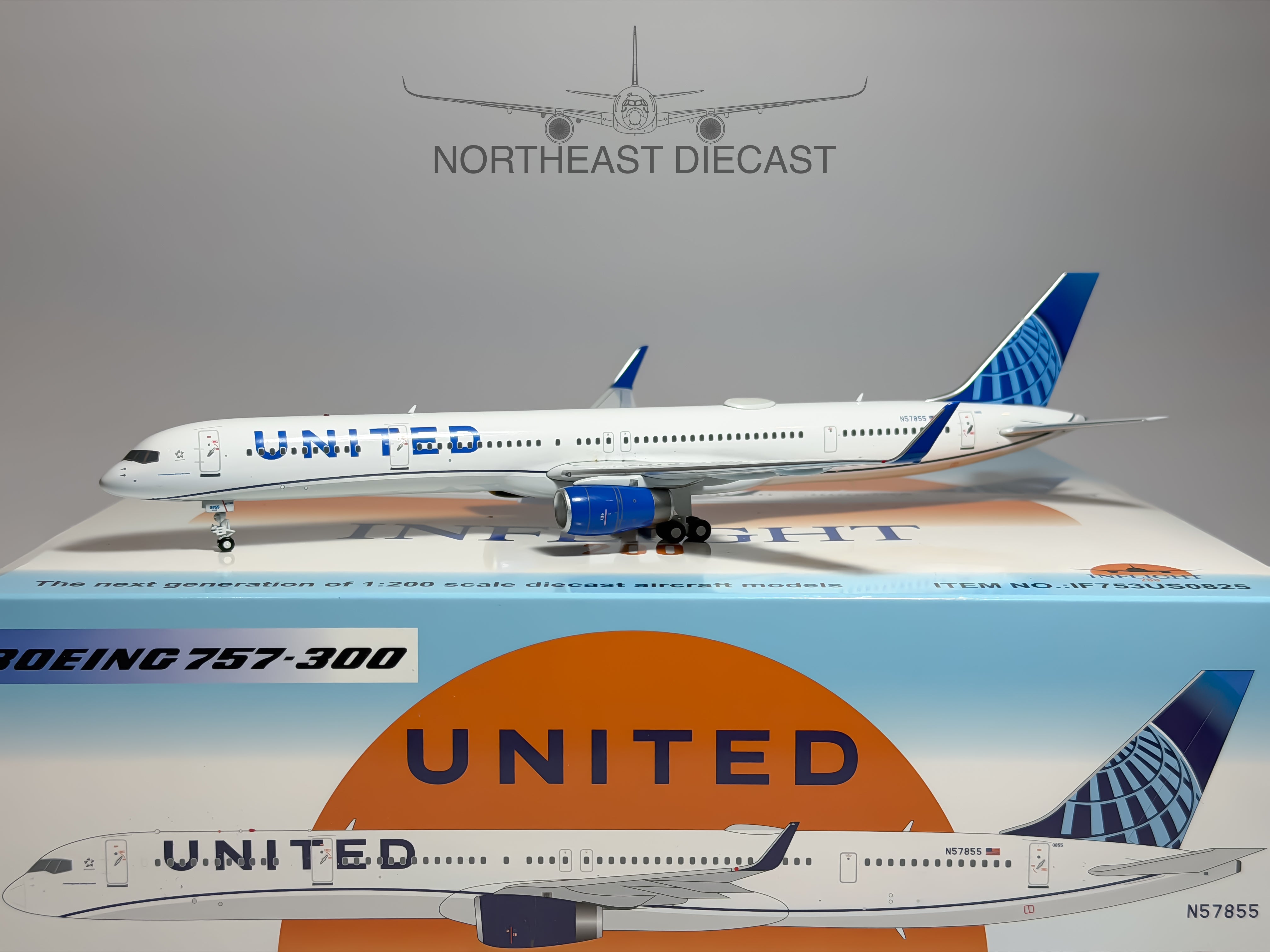 Boeing 757 Diecast Aircraft Models · Northeast Diecast