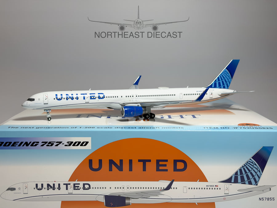 United Airlines Boeing 757-300 1:200 Inflight200 N57855 (IF753US0825)