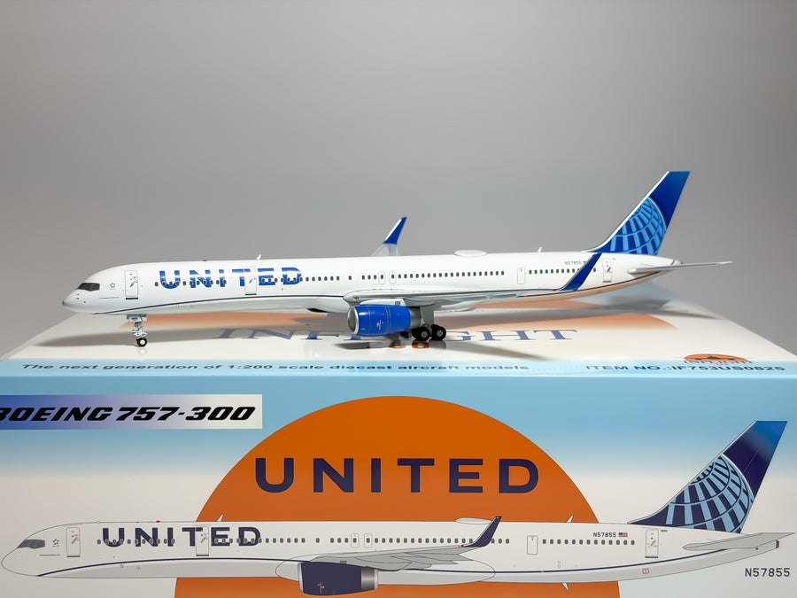 United Airlines Boeing 757-300 1:200 Inflight200 N57855 (IF753US0825)