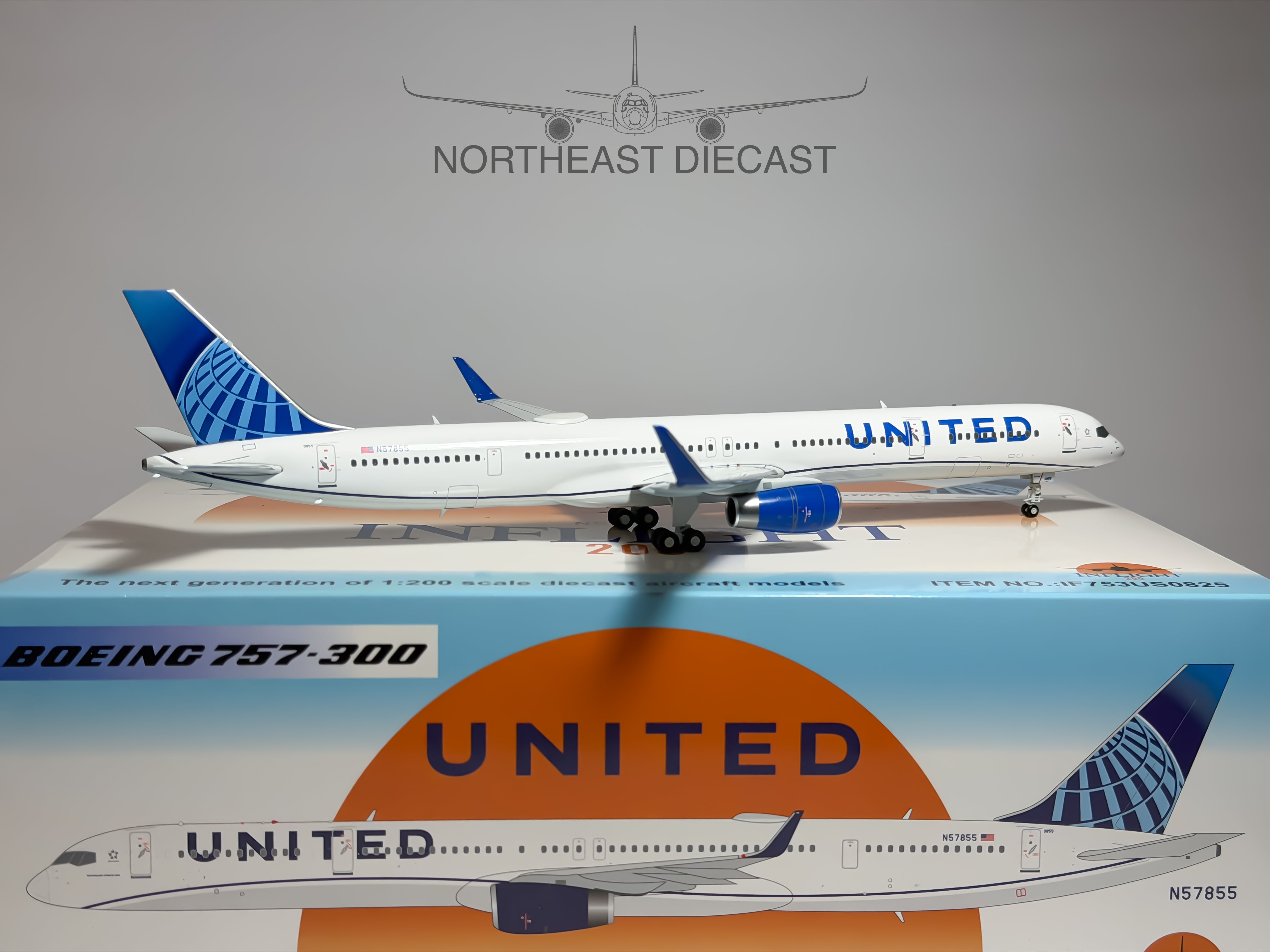 Boeing 757 Diecast Aircraft Models · Northeast Diecast