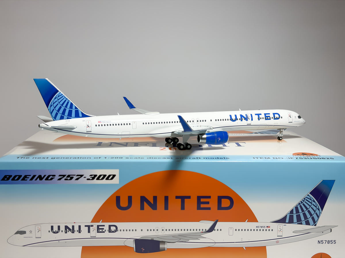 United Airlines Boeing 757-300 1:200 Inflight200 N57855 (IF753US0825)