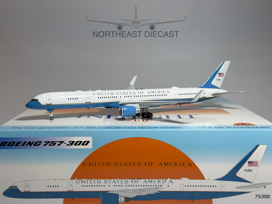 U.S Air Force (USAF) Boeing 757-300 1:200 Inflight200 75300 (IF753USAF003)