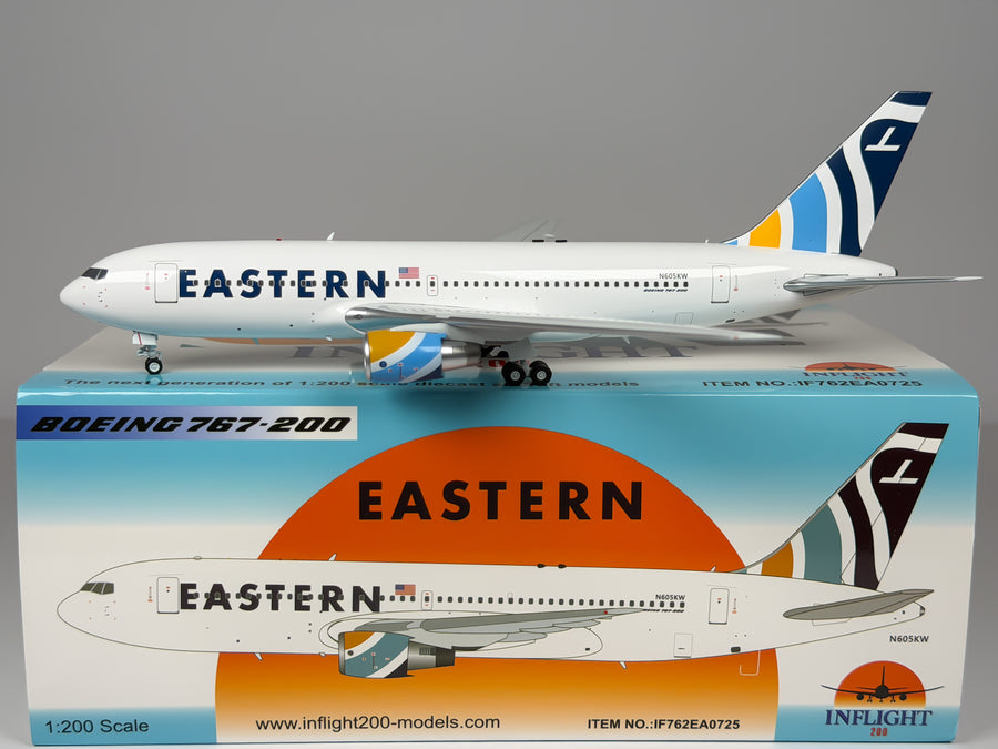 Eastern Airlines Boeing 767-200 1:200 Inflight200 N605KW (IF762EA0725)