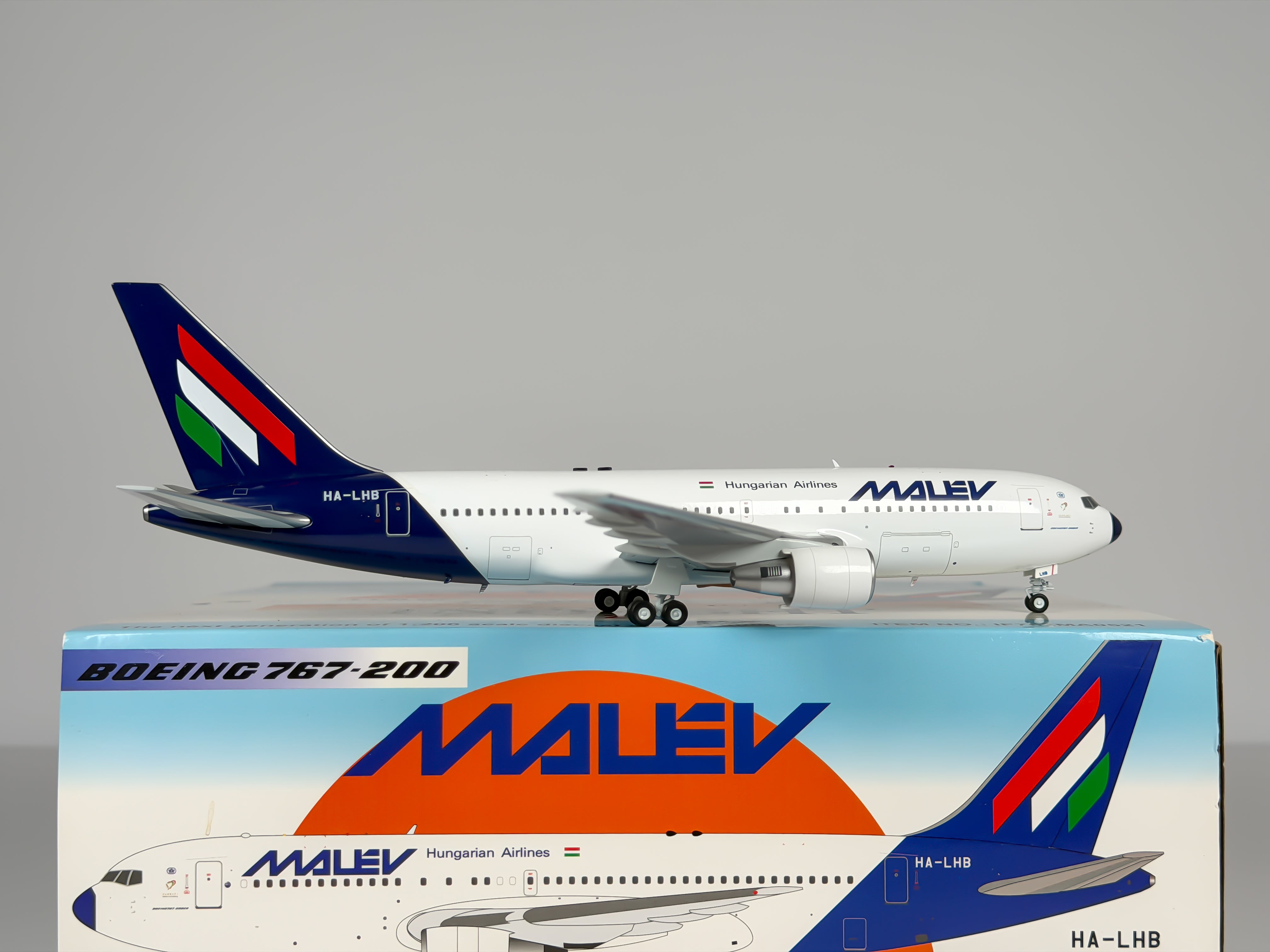 Malev Boeing 767-200 1:200 Inflight200 HA-LHB (IF762MA0521)
