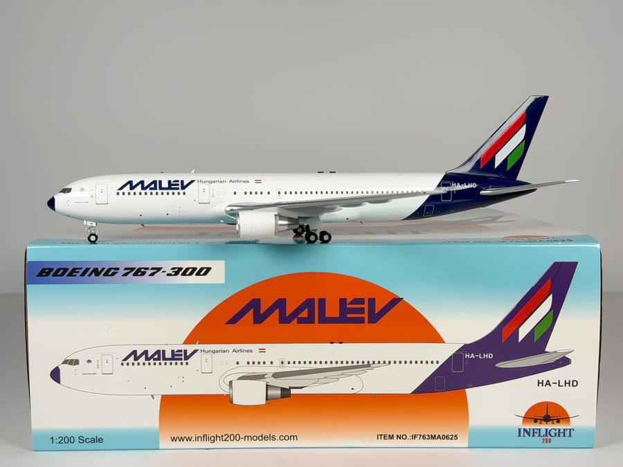MALEV Boeing 767-300 1:200 Inflight200 HA-LHD (IF763MA0625)