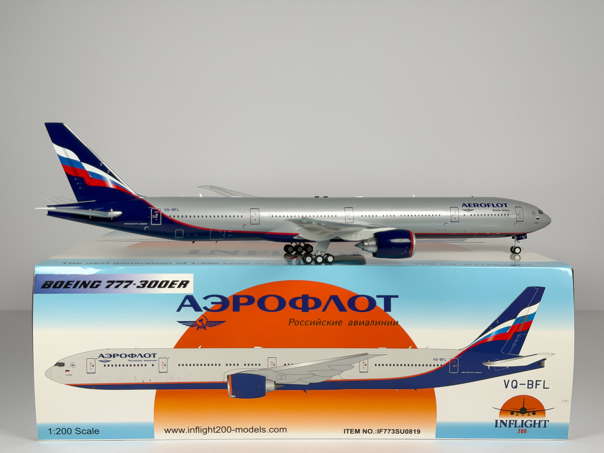 Aeroflot Boeing 777-300ER 1:200 Inflight200 VQ-BFL (IF773SU0819)