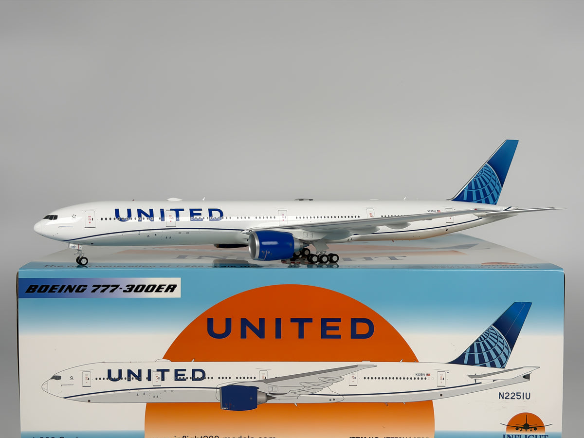 United Airlines Boeing 777-300ER 1:200 InFlight200 N2251U (IF773UA0725)