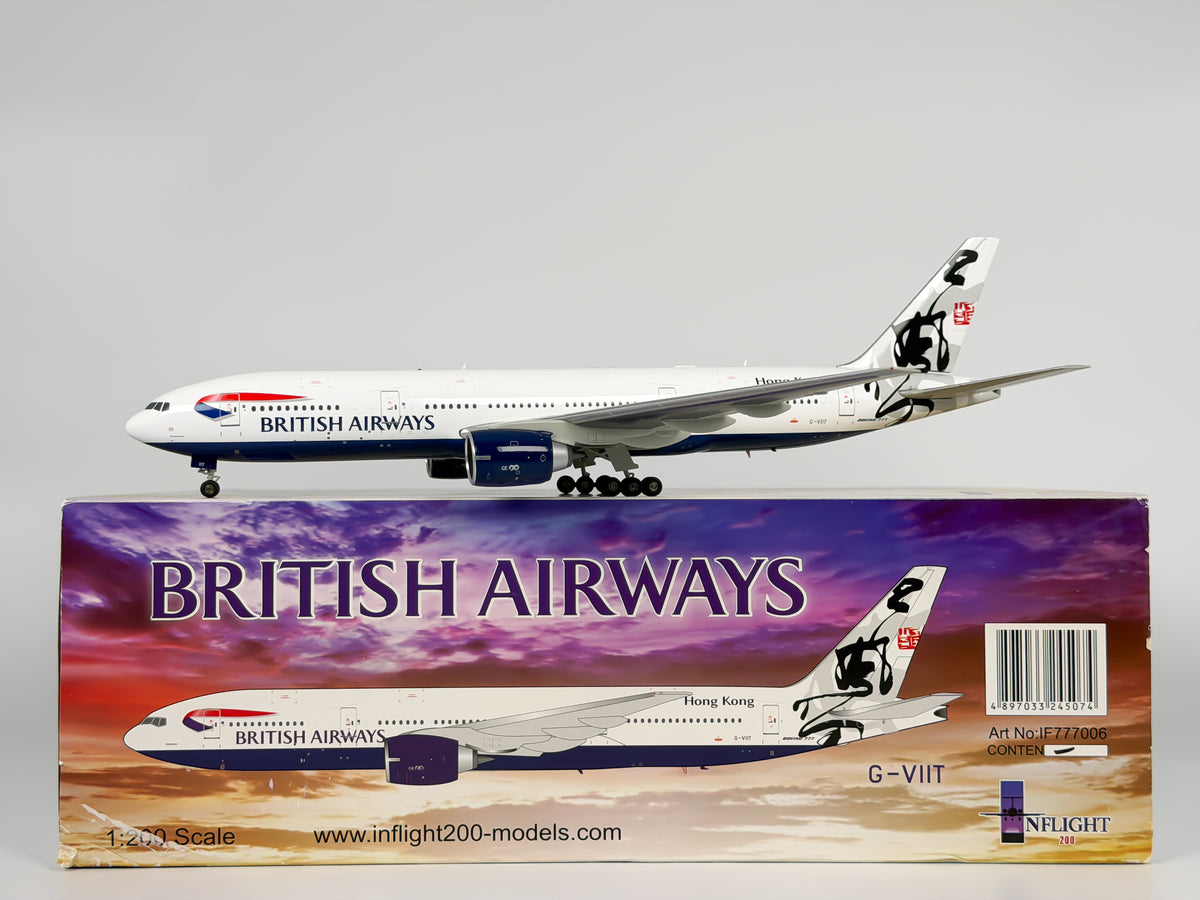 British Airways Boeing 777-200ER 1:200 InFlight200 G-VIIT (IF777006)