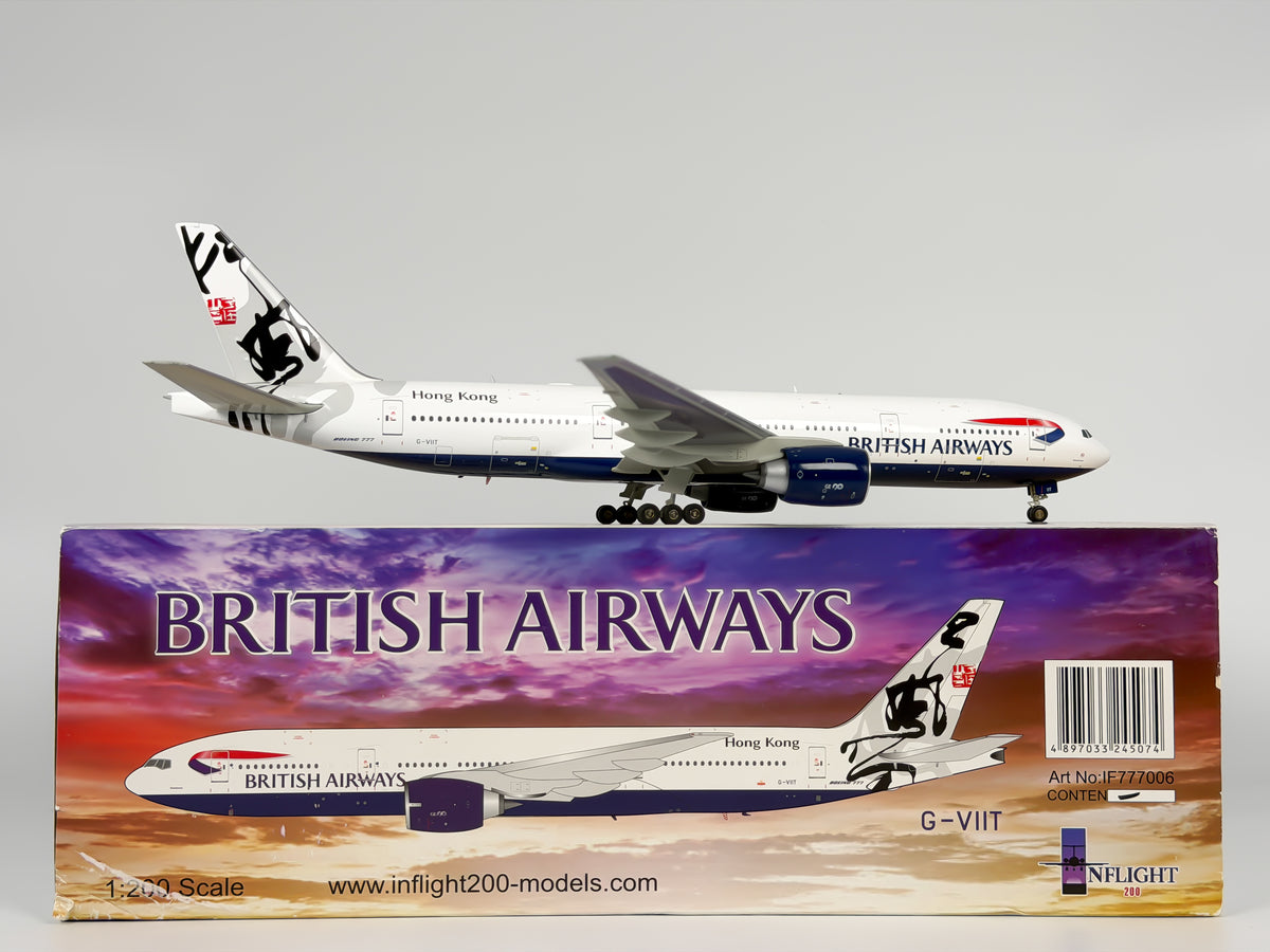 British Airways Boeing 777-200ER 1:200 InFlight200 G-VIIT (IF777006)