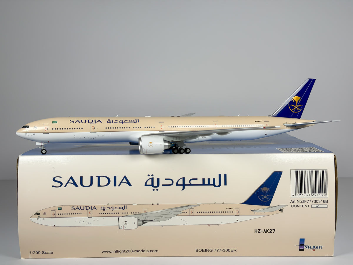 Saudia Boeing 777-300ER 1:200 Inflight200 HZ-AK27 (IF77730316B)