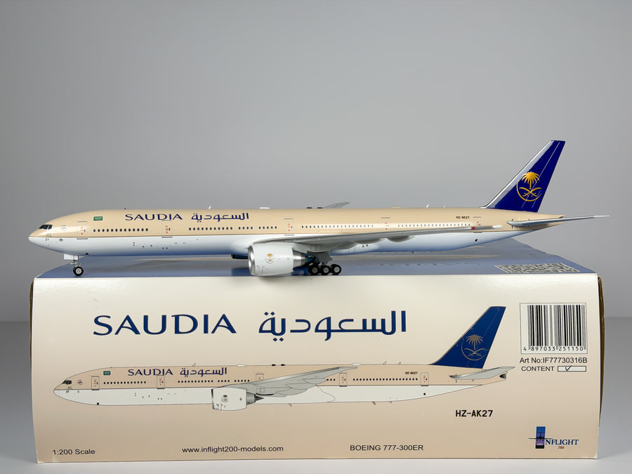 Saudia Boeing 777-300ER 1:200 Inflight200 HZ-AK27 (IF77730316B)