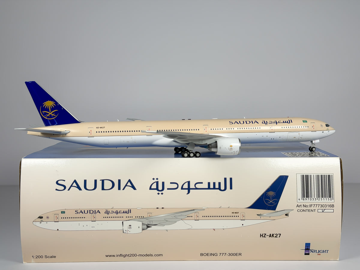 Saudia Boeing 777-300ER 1:200 Inflight200 HZ-AK27 (IF77730316B)